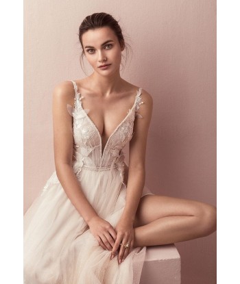 Robe De Mariée Style Bohème Romantique solde