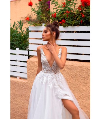 Robe Mariée Boheme Plage pas cher 