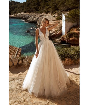 Robe De Mariée Bohème Dos Nu ou a consommer sur place