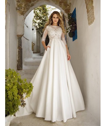 Robe de Mariée Simple et Bohème est présent 