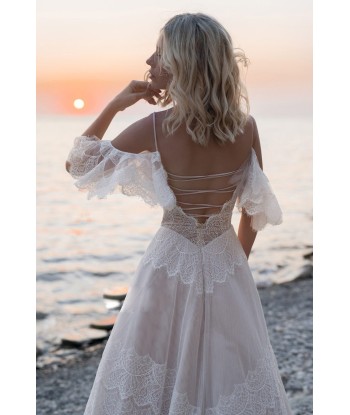 Robe Mariée Hippie Bohème solde