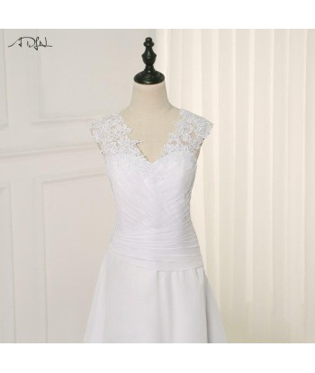 Robe boheme blanche chic mariage pas cher chine