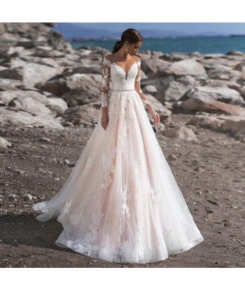 Robe blanche mariage boheme Voir les baskets