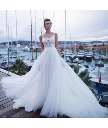 Robe de mariage bohème dentelle Comparez plus de prix