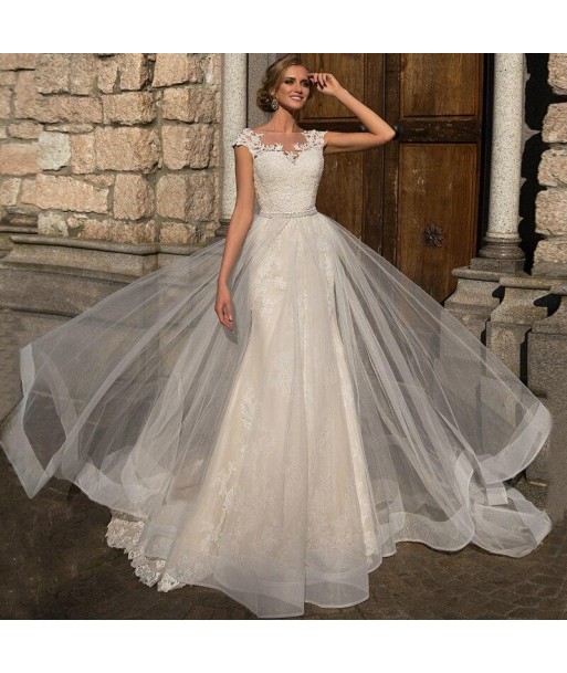 Robe bohème longue de mariée Comparez plus de prix