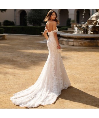 Robe  de mariée bohème chic blanche En savoir plus