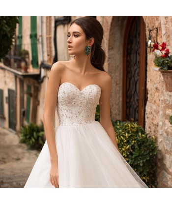 Robe de mariée bohème et champetre pas cher 