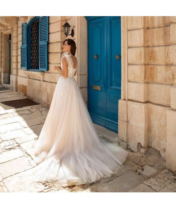 Robe de mariée bohème chic dentelle Les magasins à Paris