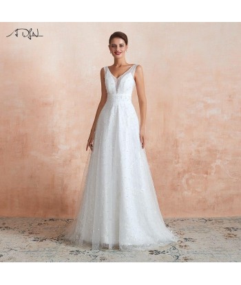 Robe de mariée bohème chic sexy commande en ligne