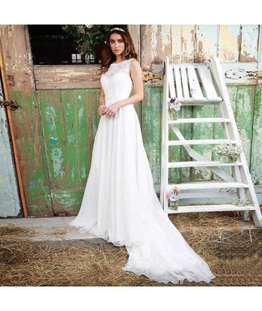 Robe de mariée simple bohème chic du meilleur 