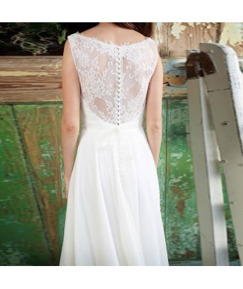 Robe de mariée simple bohème chic du meilleur 