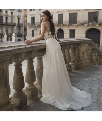 Robe de mariée romantique bohème irlande en ligne des produits 