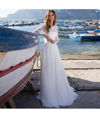 Robe longue boheme chic pour mariage 2023