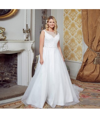 Robe mariage boheme grande taille destockage