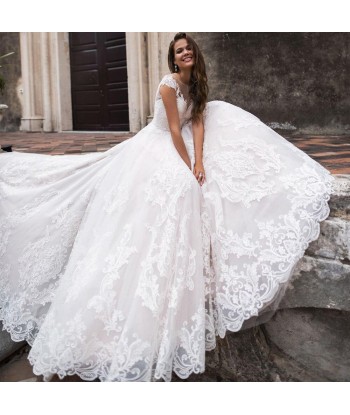 Robe mariage bohème dentelle online