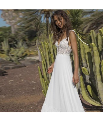 Robe De Mariée Boheme Et Chic pas cher 