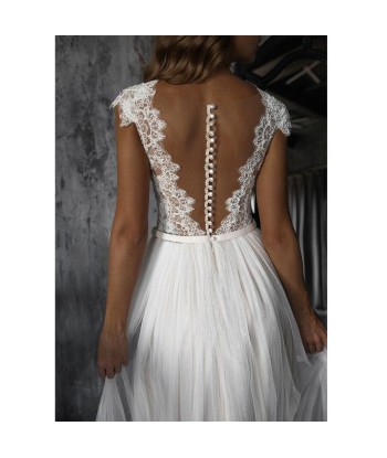 Robe bohème dentelle crochet mariage suggérées chez