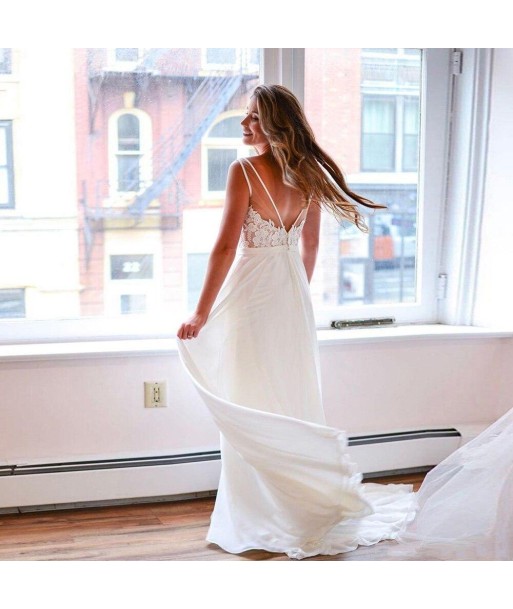 Robe de mariée bohème chic 2019 livraison et retour toujours gratuits