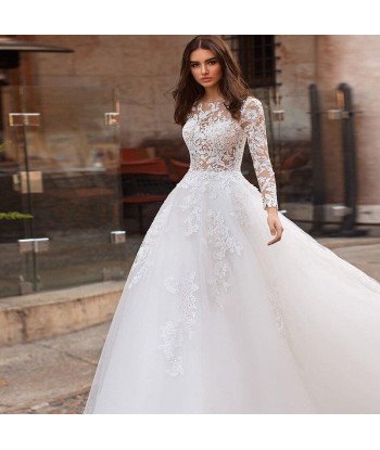 Robe de mariée bohème chic 2020 à prix réduit toute l'année