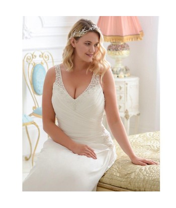 Robe de mariée boheme grande taille Voir les baskets