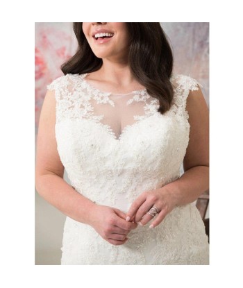 Robe de mariée boheme pour femme ronde pas cheres