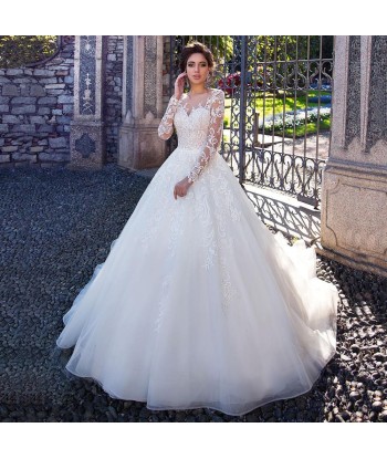 Robe de mariée chic et bohème en dentelle les ctes