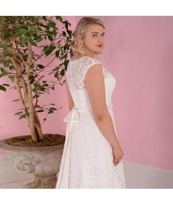 Robe de mariée bohème grande taille la livraison gratuite