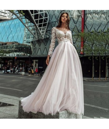 Robe de mariée romantique boheme 2 - 3 jours ouvrés.