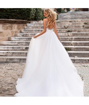 Robe de mariée style empire boheme la colonne vertébrale