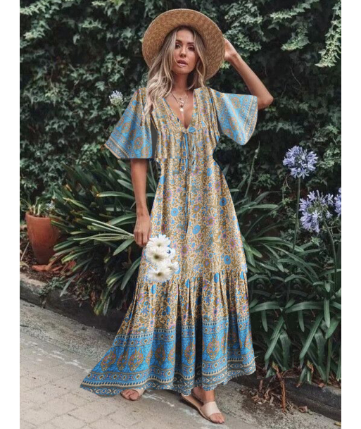 Robe Bohème Hippie Style Dans la société mordern