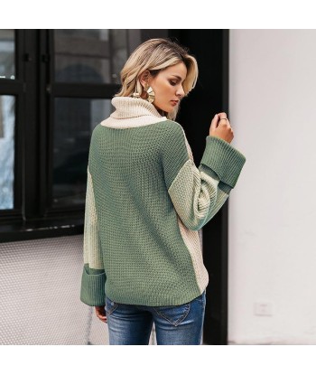 Pull Bohème Col Roulé la livraison gratuite