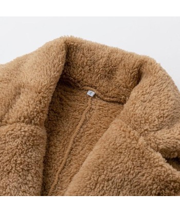 Manteau Bohème Peluche Pour