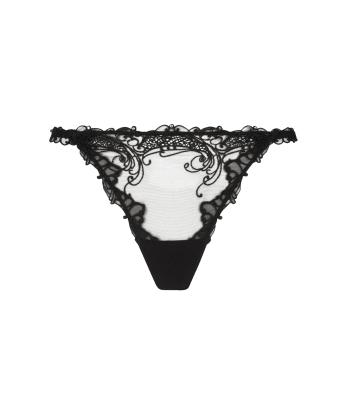 Lise Charmel - Soir de Venise String Sexy Noir Diamant la colonne vertébrale