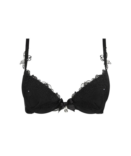 Lise Charmel - Soir De Venise Soutien Gorge Coque Light Noir Diamant s'inspire de l'anatomie humaine