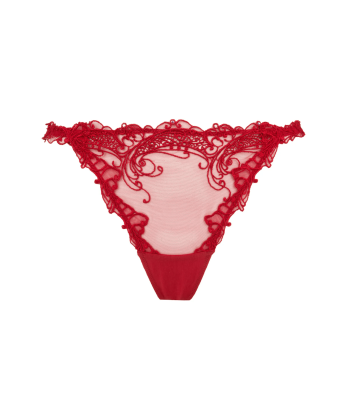 Lise Charmel - Soir de Venise String Sexy Rouge Venise 50% de réduction en Octobre 2024