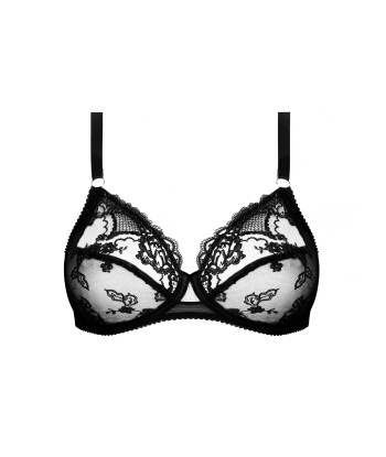 Lise Charmel - Sublime En Dentelle Soutien Gorge Bien Etre Noir le concept de la Pate a emporter 