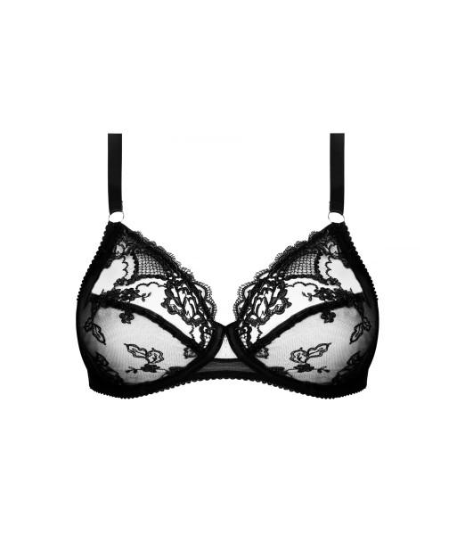 Lise Charmel - Sublime En Dentelle Soutien Gorge Bien Etre Noir le concept de la Pate a emporter 