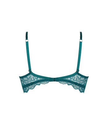 Lise Charmel - Sublime En Dentelle Soutien Gorge Push-up Vert Princesse Paris Déstockage Promo