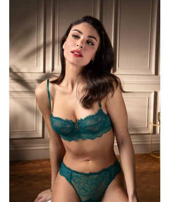 Lise Charmel - Sublime En Dentelle Soutien Gorge Corbeille Vert Princesse Jusqu'à 80% De Réduction