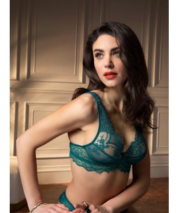 Lise Charmel - Sublime En Dentelle Soutien Gorge Glam Vert Princesse la colonne vertébrale