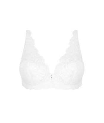 Lise Charmel - Sublime En Dentelle Soutien Gorge 1/2 Mousse Fantaisie Blanc pas cher