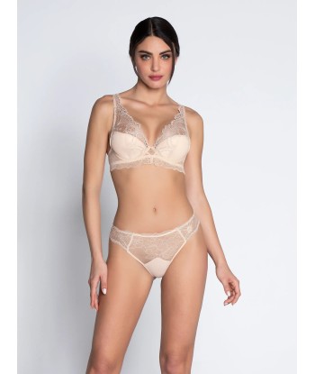 Lise Charmel - Sublime En Dentelle Soutien Gorge 1/2 Mousse Fantaisie Nude Sublime sur le site 