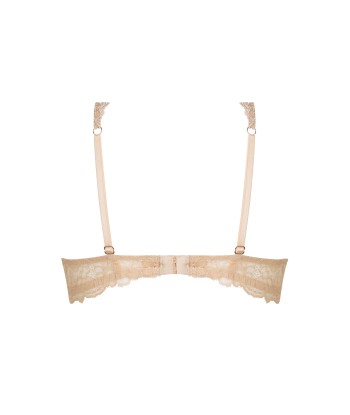 Lise Charmel - Sublime En Dentelle Soutien Gorge 1/2 Mousse Fantaisie Nude Sublime sur le site 