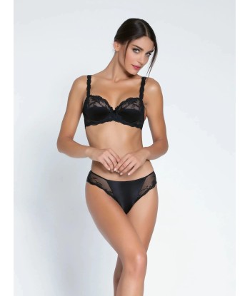 Lise Charmel - Splendeur Soie Slip Fantaisie Noir pas cheres