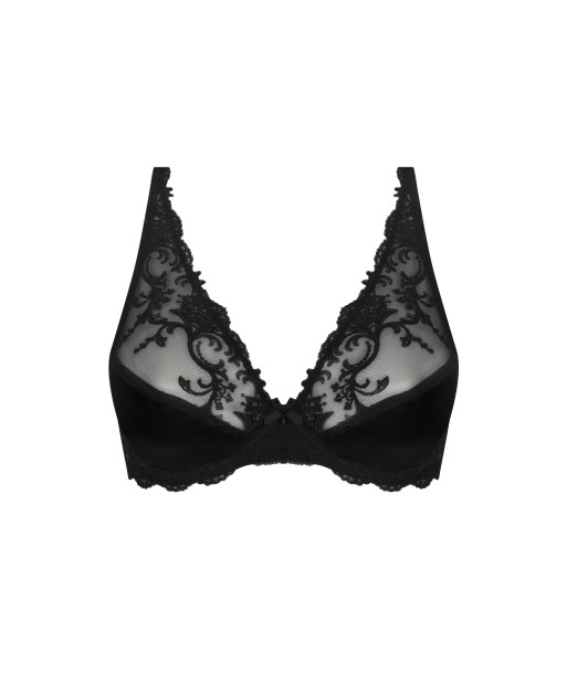 Lise Charmel - Splendeur Soie Soutien Gorge Glam Noir destockage