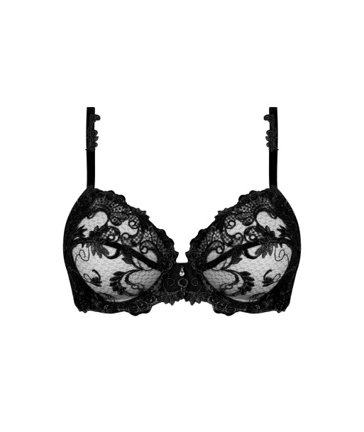 Lise Charmel - Dressing Floral Soutien Gorge Armature Emboîtant Noir à prix réduit toute l'année