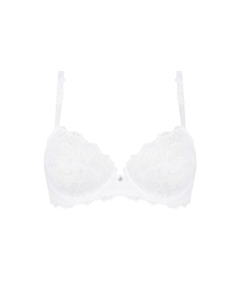 Lise Charmel - Dressing Floral Soutien Gorge Armature Emboîtant Blanc de votre