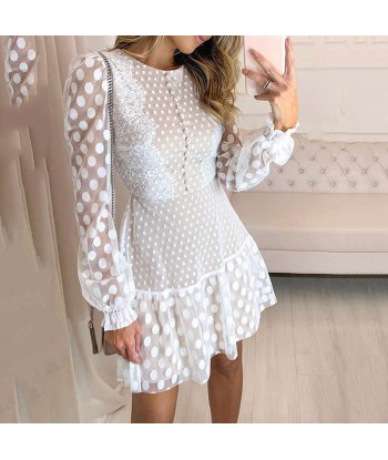 Robe Hippie Blanche Chic de la marque