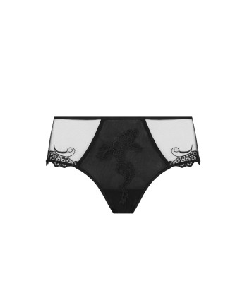 Lise Charmel - Dressing Floral Boyshort Noir Economisez 