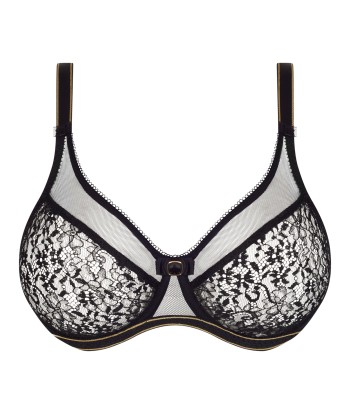 Empreinte - Allure Soutien-Gorge À Bonnet Plein Noir Paris Déstockage Promo